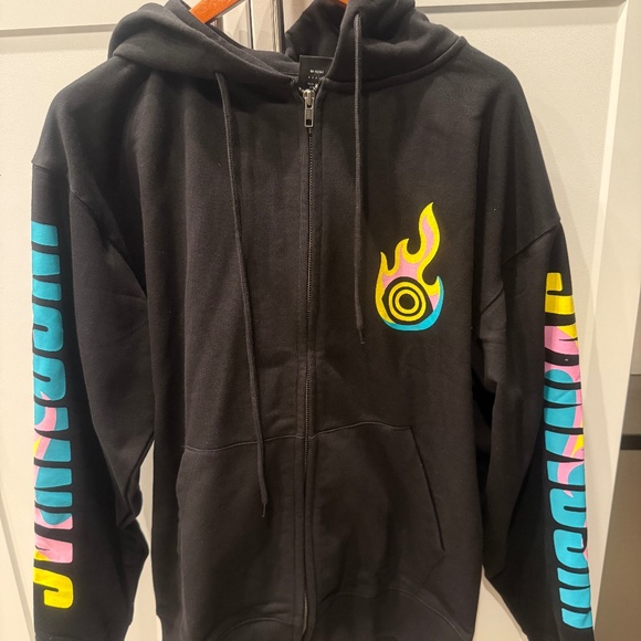 Insomniac Hoodie Unisex Black - Picture 1 of 4
